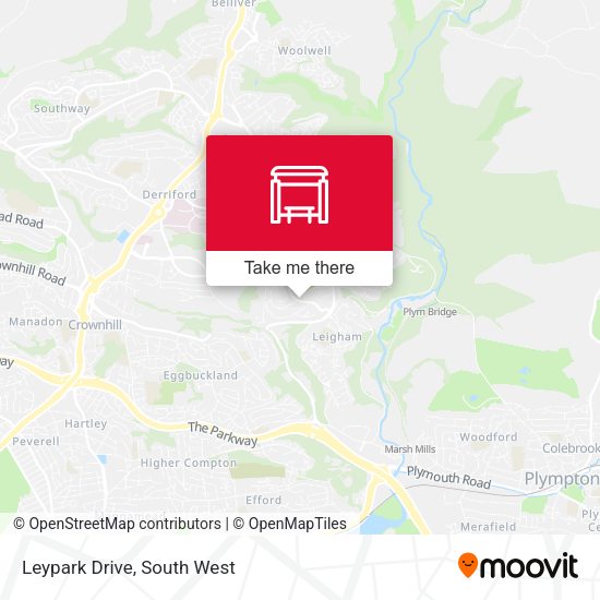 Leypark Drive map