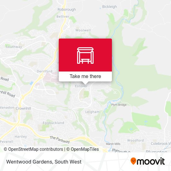 Wentwood Gardens map