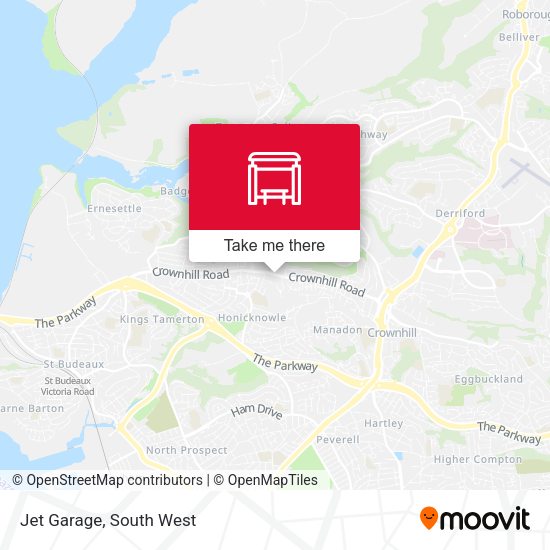 Jet Garage map