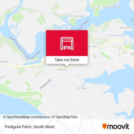 Pedigree Farm map