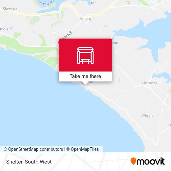 Shelter map