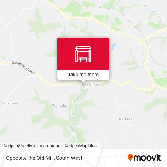 Opposite the Old Mill map