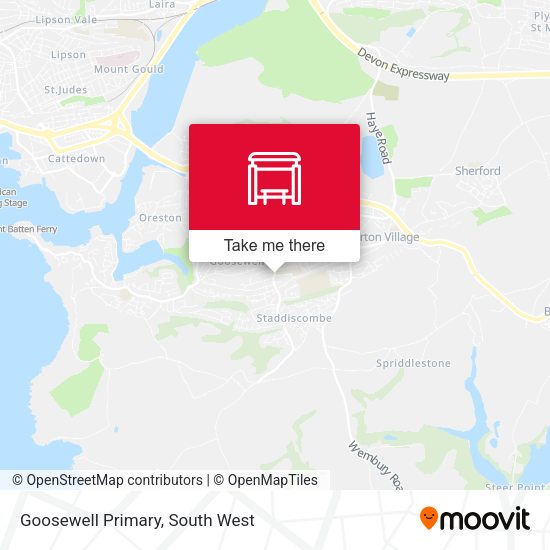 Goosewell Primary map