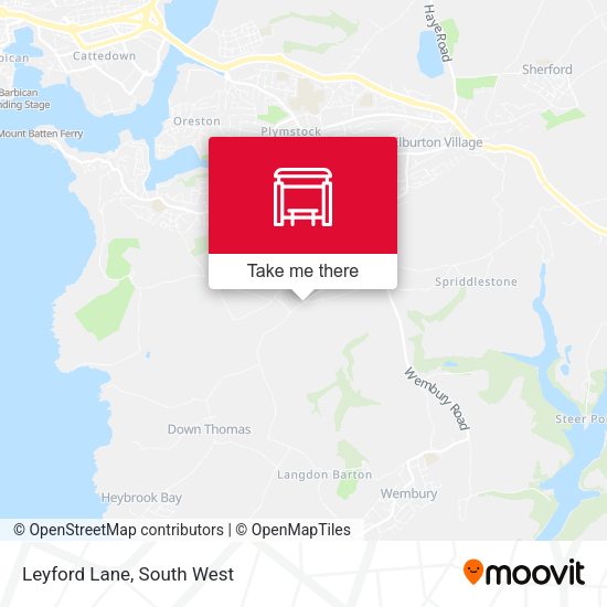 Leyford Lane map