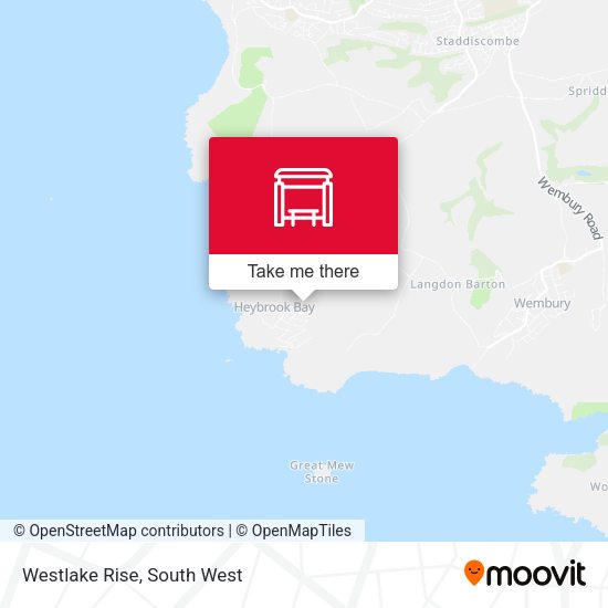 Westlake Rise map