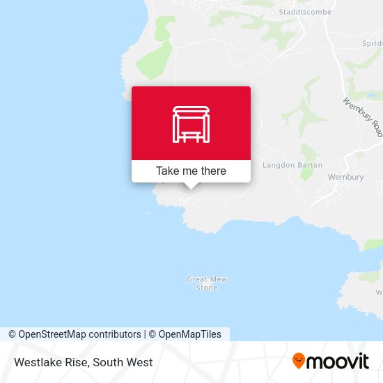 Westlake Rise map