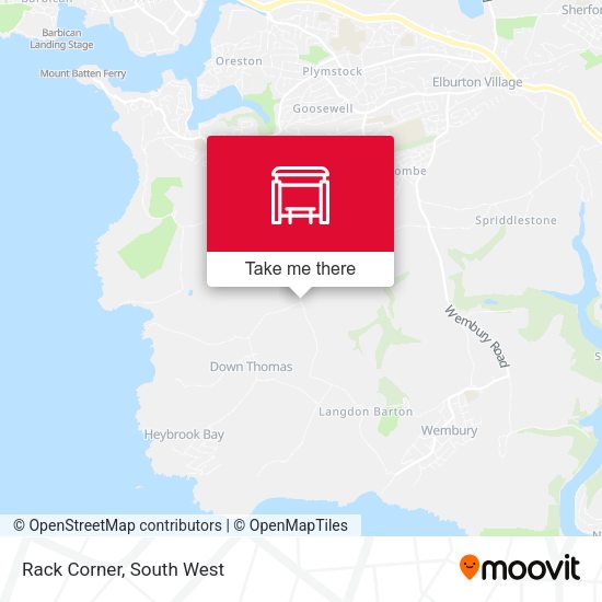 Rack Corner map