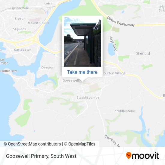 Goosewell Primary map