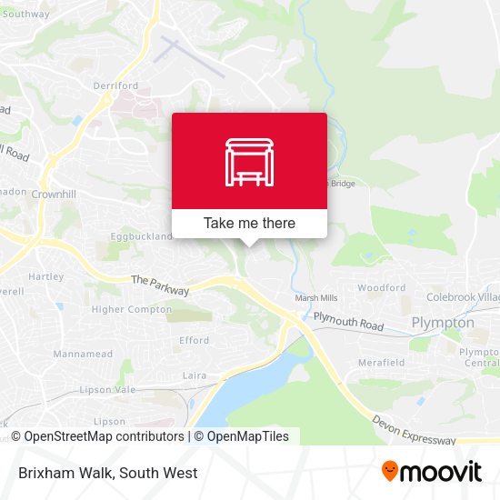Brixham Walk map