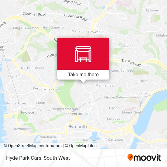 Hyde Park Cars map