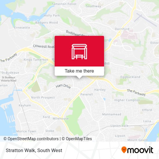 Stratton Walk map