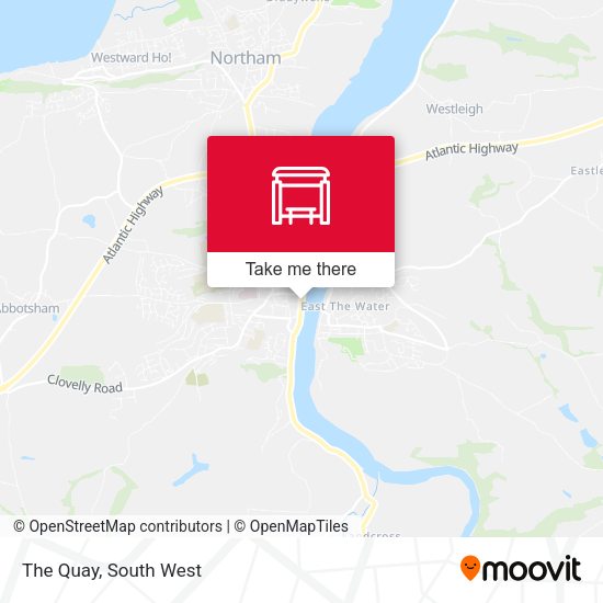 The Quay map