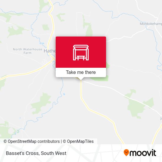 Basset's Cross map
