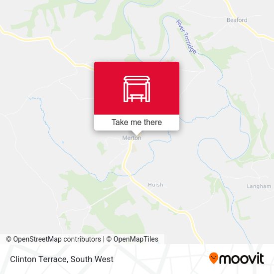Clinton Terrace map
