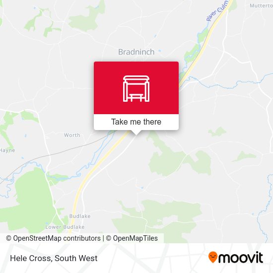 Hele Cross map
