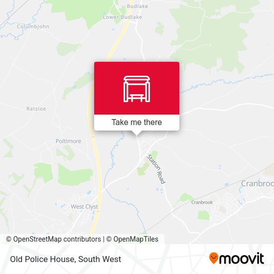 Old Police House map
