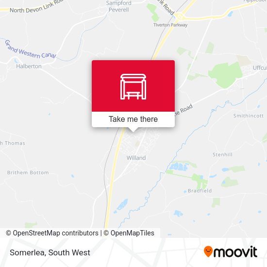 Somerlea map