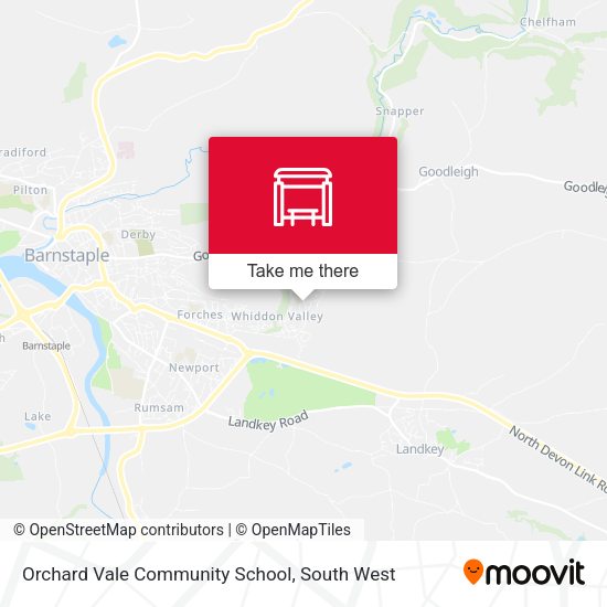 Orchard Vale Community School map