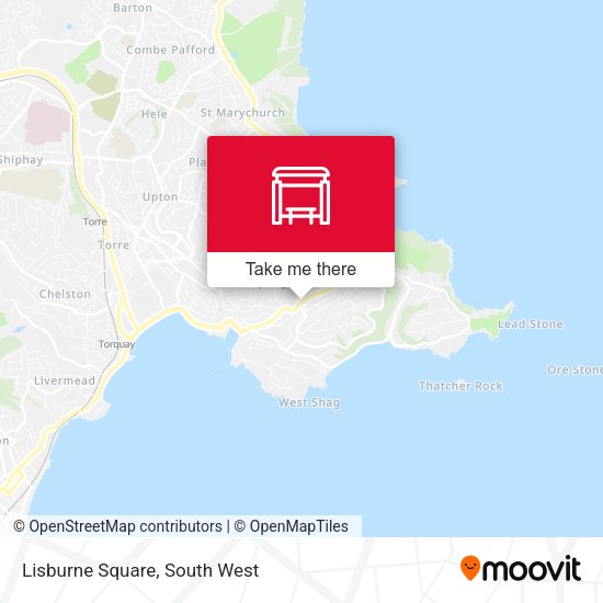Lisburne Square map