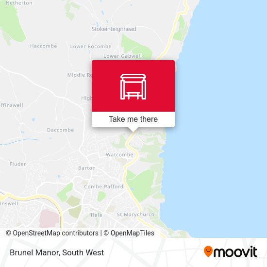 Brunel Manor map