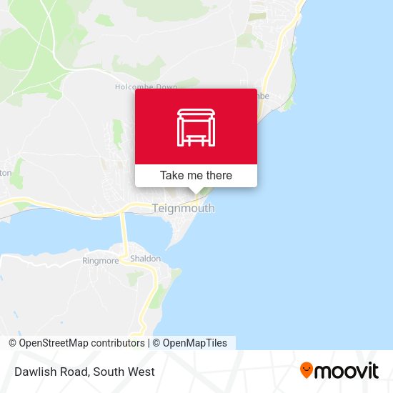 Dawlish Road map