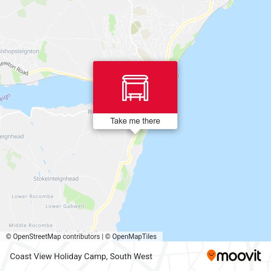 Coast View Holiday Camp map