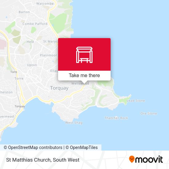 St Matthias Church map