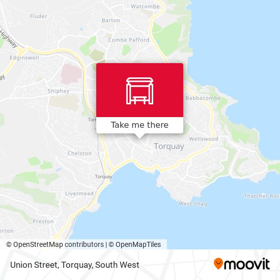 Union Street, Torquay map