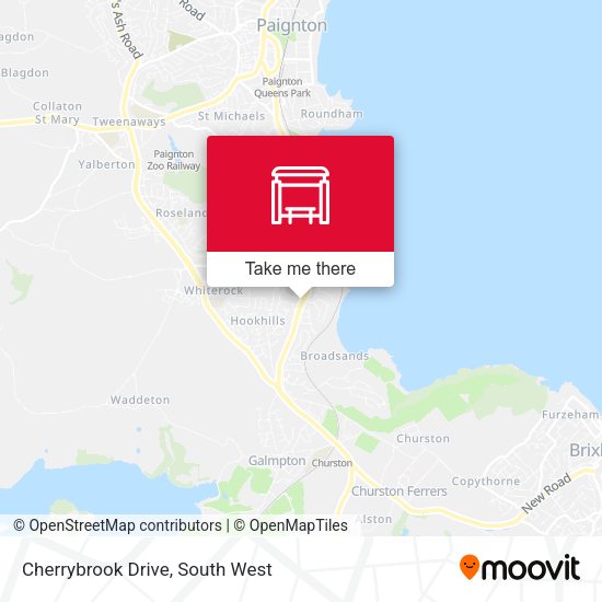 Cherrybrook Drive map