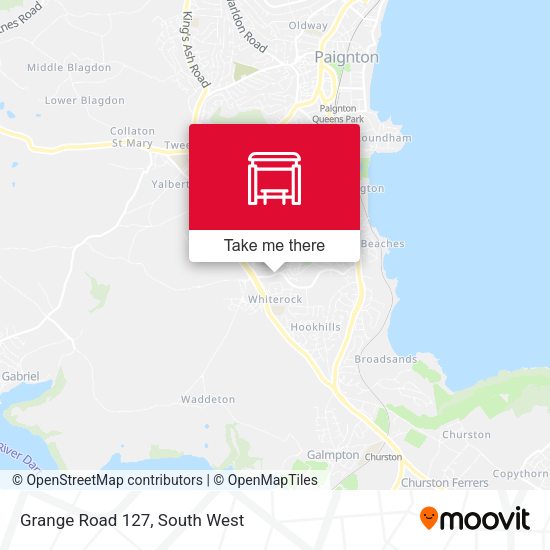 Grange Road 127 map