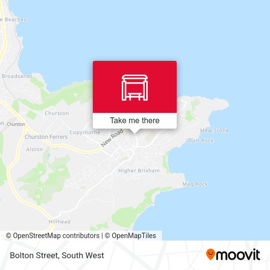 Bolton Street map