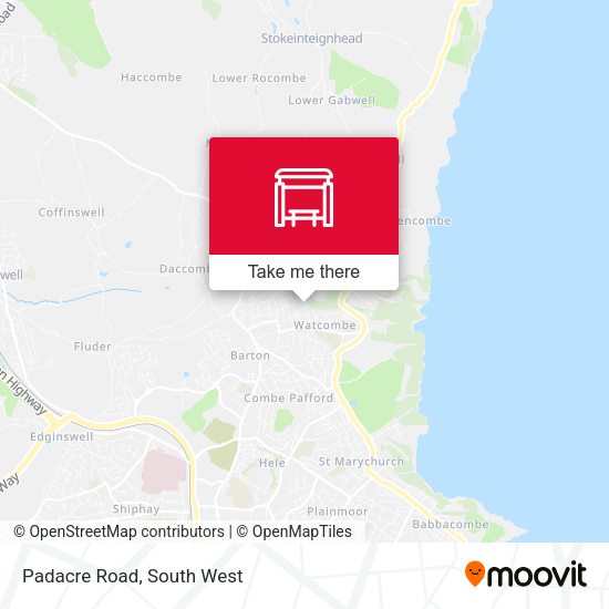Padacre Road map