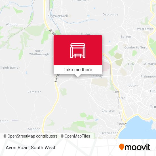Avon Road map