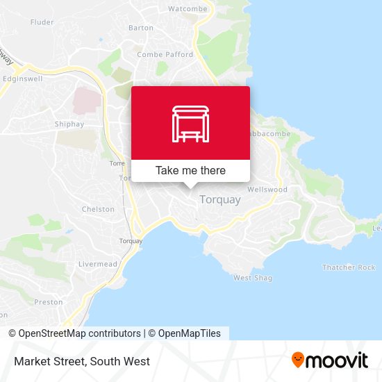 Market Street map