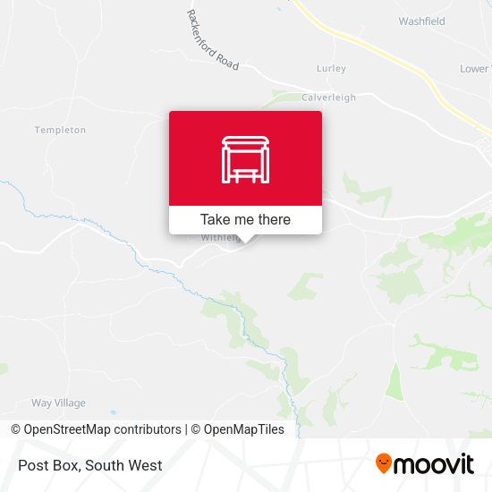 Post Box map