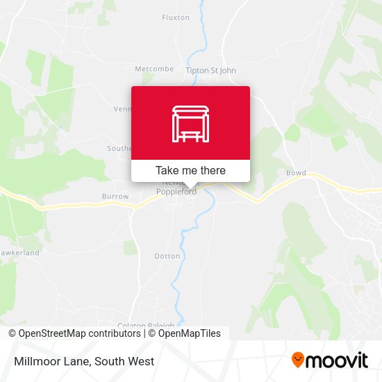 Millmoor Lane map