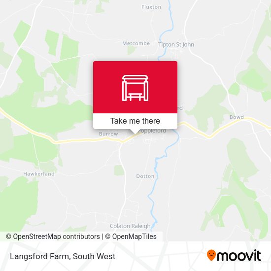 Langsford Farm map
