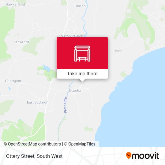 Ottery Street map