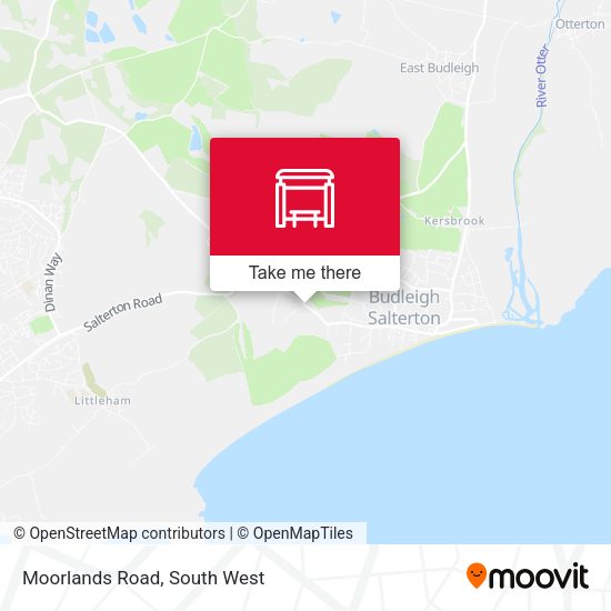 Moorlands Road map