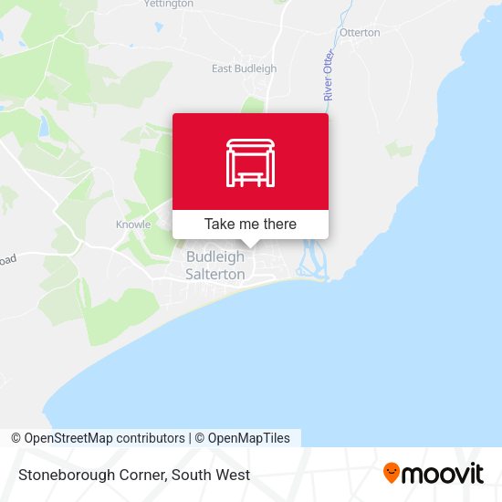 Stoneborough Corner map