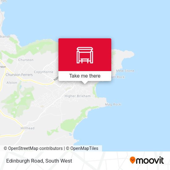 Edinburgh Road map