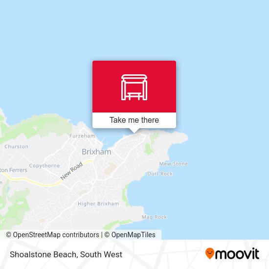Shoalstone Beach map