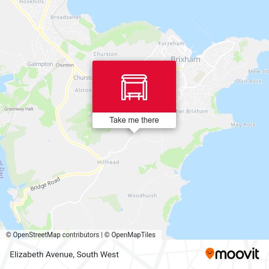 Elizabeth Avenue map