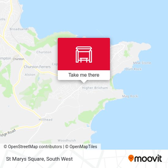 St Marys Square map