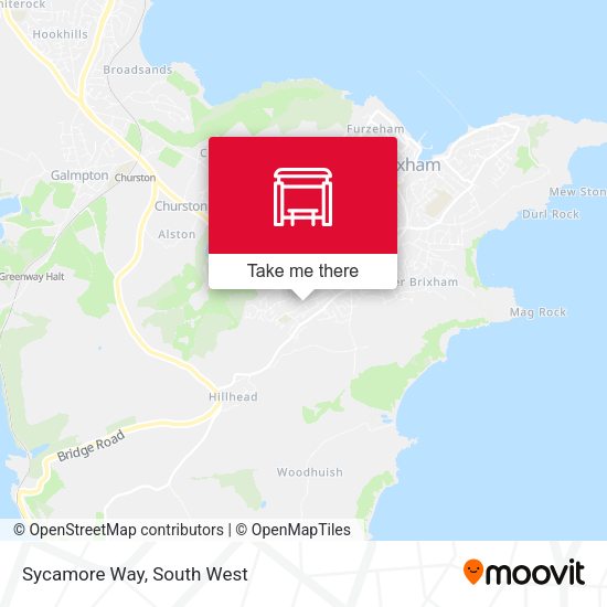 Sycamore Way map