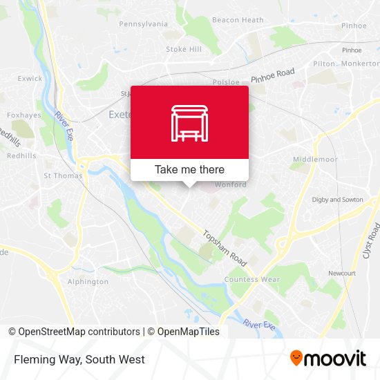 Fleming Way map