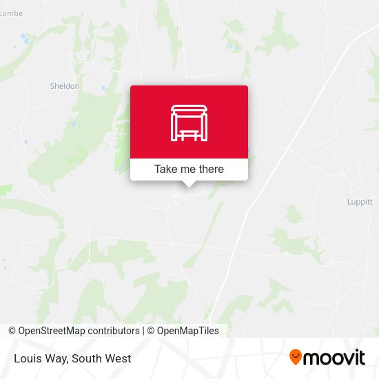 Louis Way map