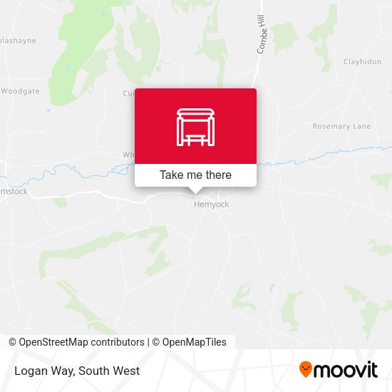 Logan Way map