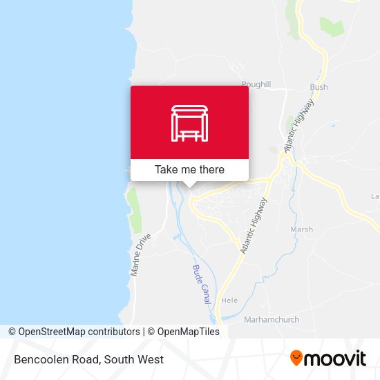 Bencoolen Road map