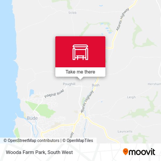 Wooda Farm Park map